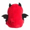Aurora® Spooky Rolly Pet™ Danny Devil™ Stuffed Animal - Compact Size for On-The-Go Fun - Perfect for Halloween Decorations and Gifts - Red 5 Inches
